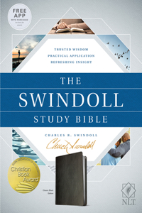 NLT Swindoll Study Bible Black, The