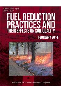 Fuel Reduction Practices and Their Effects on Soil Quality