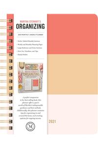 Martha Stewart's Organizing 2021 Monthly/Weekly Planner Calendar