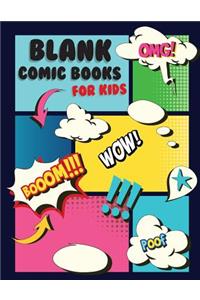 Blank Comic Book For Kids