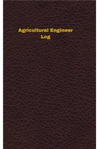 Agricultural Engineer Log