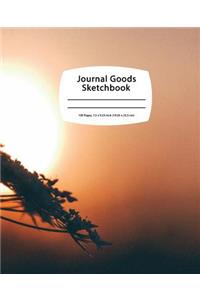 Journal Goods Sketchbook - Sun Flower