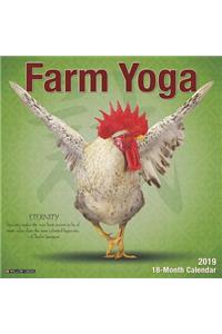 Farm Yoga 2019 Wall Calendar