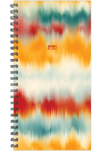 Bohemian Tie Dye 2023 8.5 X 11 Softcover Weekly Planner