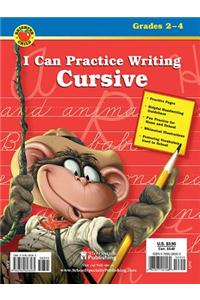 I Can Practice Writing Cursive, Grades 2 - 4