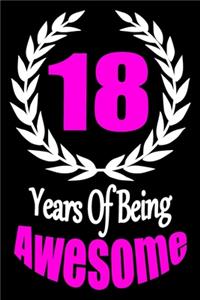 18 Years Of Being Awesome