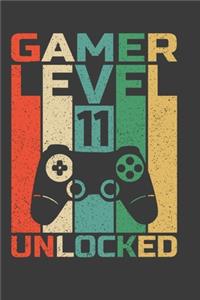 Gamer Level 11 Unlocked