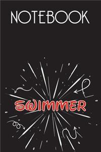 SWIMMER Notebook, Simple Design
