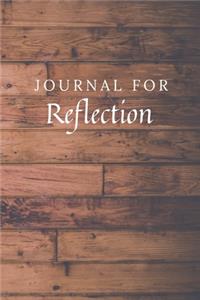 Journal For Reflection
