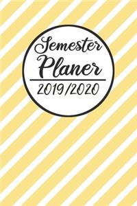 Semester Planer 2019 / 2020