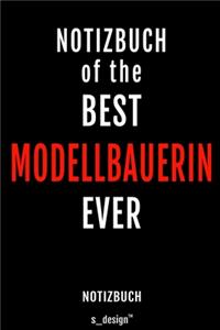 Notizbuch für Modellbauerin