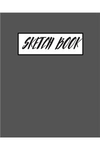 Dark Gray Sketchbook