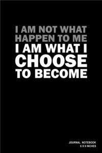 I Am Not What Happen To Me I Am What I Choose To Become