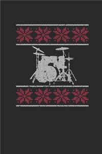 Christmas Drums: Blank Lined Notebook (6" x 9" - 120 pages) Christmas Themed Notebook for Daily Journal, Diary, and Gift