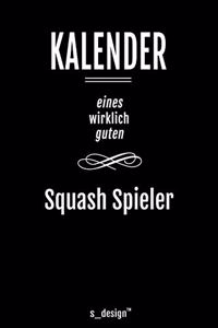 Kalender für Squash Spieler