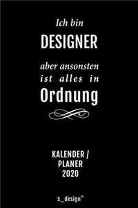 Kalender 2020 für Designer