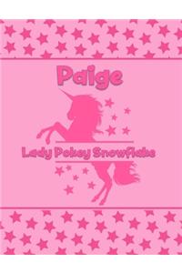 Paige Lady Pokey Snowflake