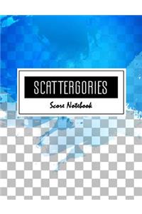 Scattergories Score Notebook