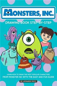 Monster Inc Drawing Book Step-By-Step