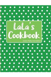 LaLa's Cookbook Green Polka Dot Edition