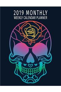 2019 Monthly Weekly Calendar Planner