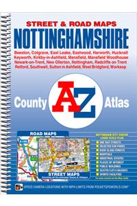 Nottinghamshire A-Z County Atlas