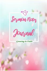 Sermon Notes Journal