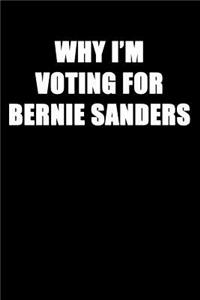 Why I'm Voting for Bernie Sanders