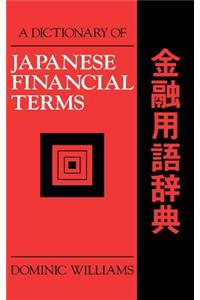 A Dictionary of Japanese Financial Terms