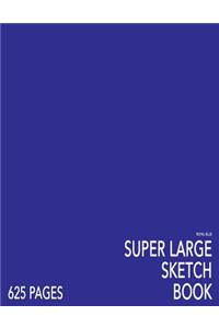 Royal Blue Super Large Sketchbook