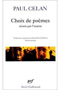 Choix de Poemes Celan