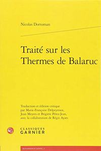 Traite Sur Les Thermes de Balaruc