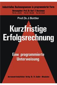 Kurzfristige Erfolgsrechnung