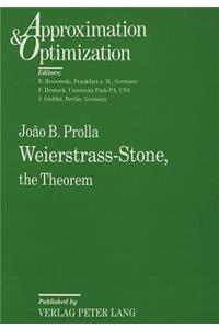Weierstrass-Stone