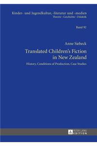 Translated Children's Fiction in New Zealand