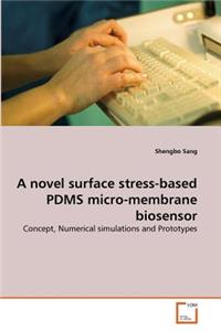 novel surface stress-based PDMS micro-membrane biosensor