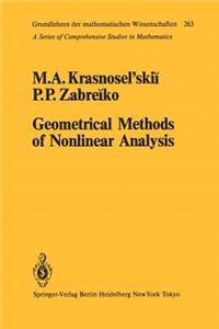 Geometrical Methods of Nonlinear Analysis