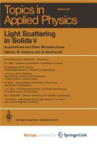 Light Scattering in Solids V