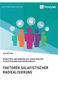 Faktoren salafistischer Radikalisierung. Bedeutung und Wirkung auf junge Muslime in Deutschland aus Expertensicht