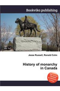 History of Monarchy in Canada