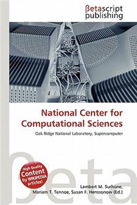 National Center for Computational Sciences