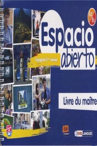 Espacio Abierto Niveau 2 Livre Du Maître + Accès À Eleteca