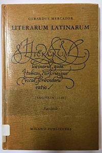 Literarum Latinarum, Quas Italicas, Cursoriasque Vocant Scribendarum Ratio