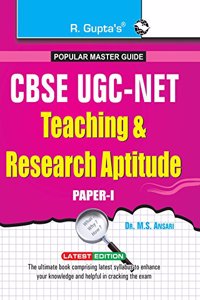 CBSE UGC-NET: Teaching and Research Aptitude-JRF and Assistant Professor Exam Guide (for Paper-I)