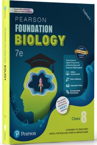 Pearson Iit Foundation' 25 Biology Class 8 | for Neet, Ntse & Olympiad Exams