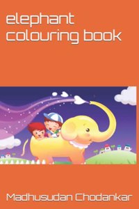 elephant colouring book