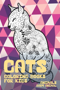 Baby Animal Coloring Books for Kids - Animals - Cats