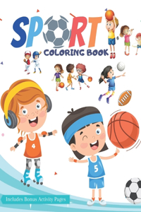 Sport Coloring Book