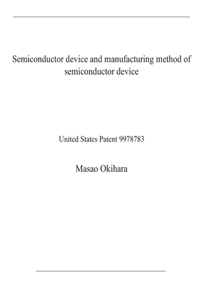 Semiconductor device and manufacturing method of semiconductor device