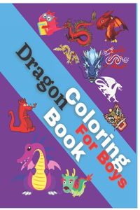 Dragon Coloring Book for Boys